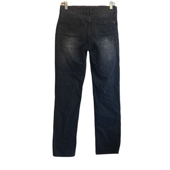 BUFFALO David Bitton Womens Size 14 Black Distressed Denim Jeans - Picture 6 of 6